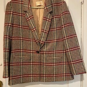 Vintage Pendleton Plaid Women's Blazer
